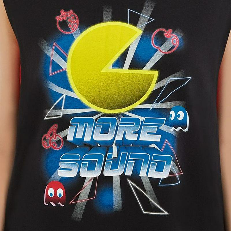 チュニックT(ノースリーブ)PAC-MAN Y+E