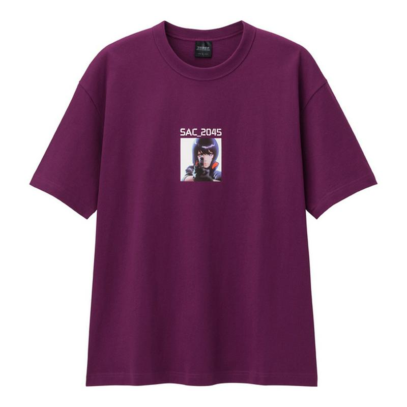 ビッグT(5分袖)GHOST IN THE SHELL： SAC_2045 E