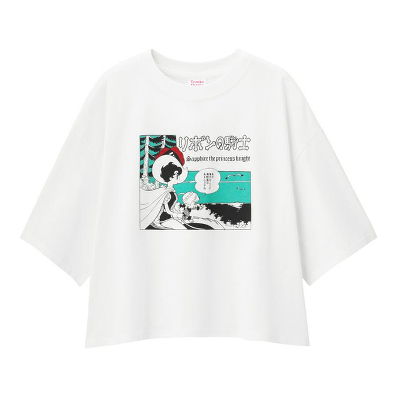 クロップドT(5分袖)TEZUKA OSAMU 1+X