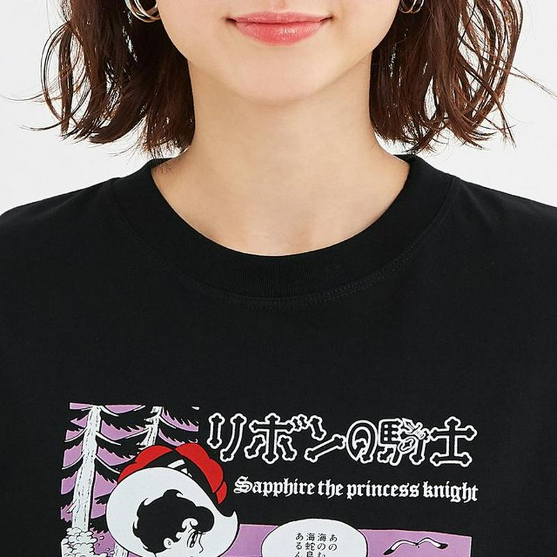 クロップドT(5分袖)TEZUKA OSAMU 1+X
