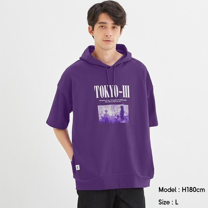 オーバーサイズパーカ(5分袖)EVANGELION 2
