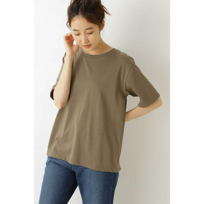 バックスリットプルオーバー（NATURAL BEAUTY BASIC／ナチュラルビューティー ベーシック）
