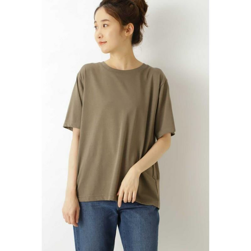 バックスリットプルオーバー（NATURAL BEAUTY BASIC／ナチュラルビューティー ベーシック）