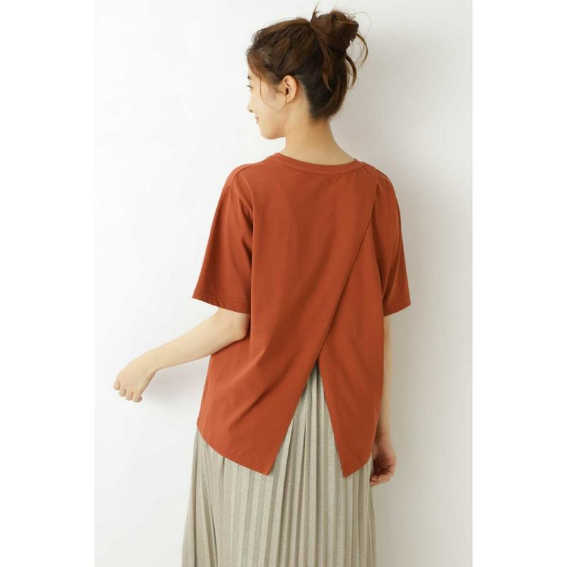 バックスリットプルオーバー（NATURAL BEAUTY BASIC／ナチュラルビューティー ベーシック）