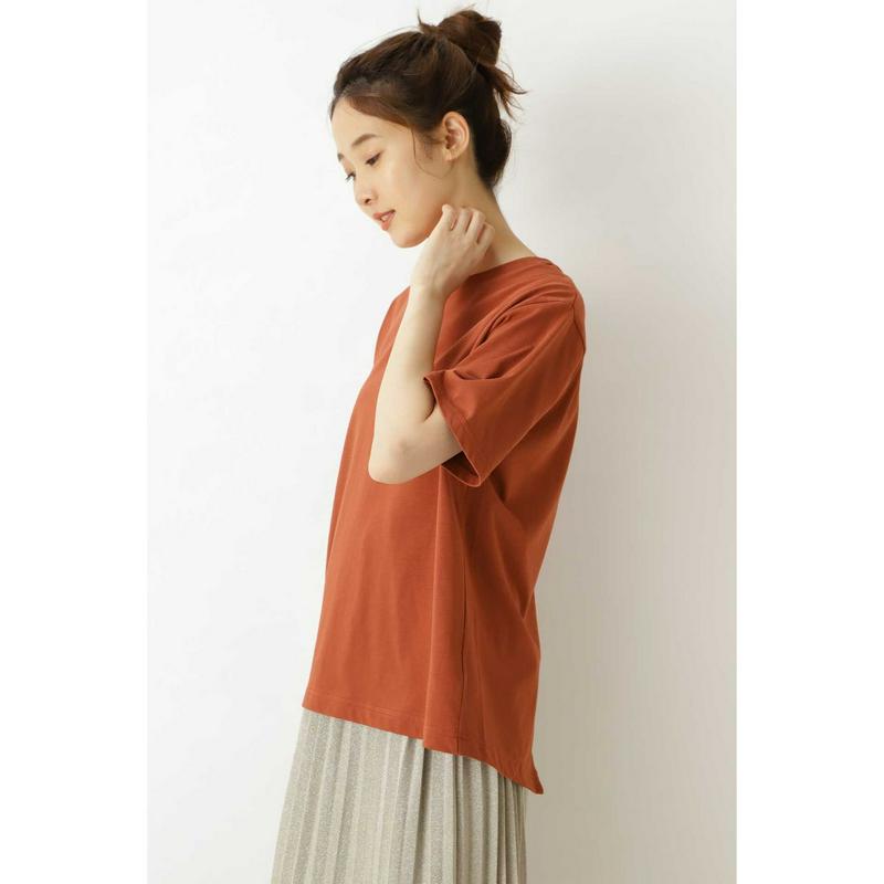バックスリットプルオーバー（NATURAL BEAUTY BASIC／ナチュラルビューティー ベーシック）