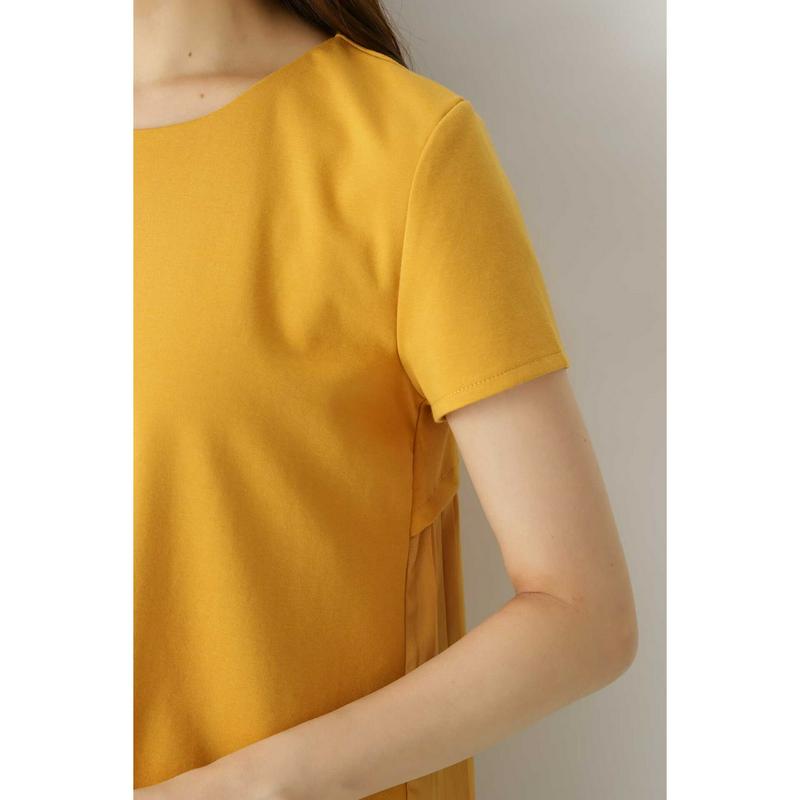 バックプリーツカットソー（NATURAL BEAUTY BASIC／ナチュラルビューティー ベーシック）