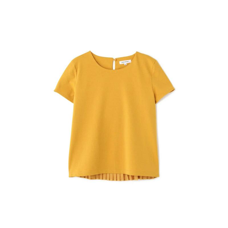 バックプリーツカットソー（NATURAL BEAUTY BASIC／ナチュラルビューティー ベーシック）