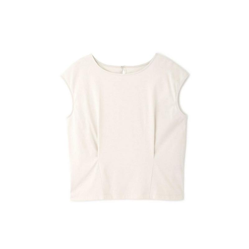タックシルケットカットソー（NATURAL BEAUTY BASIC／ナチュラルビューティー ベーシック）