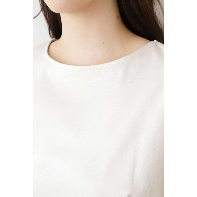 タックシルケットカットソー（NATURAL BEAUTY BASIC／ナチュラルビューティー ベーシック）