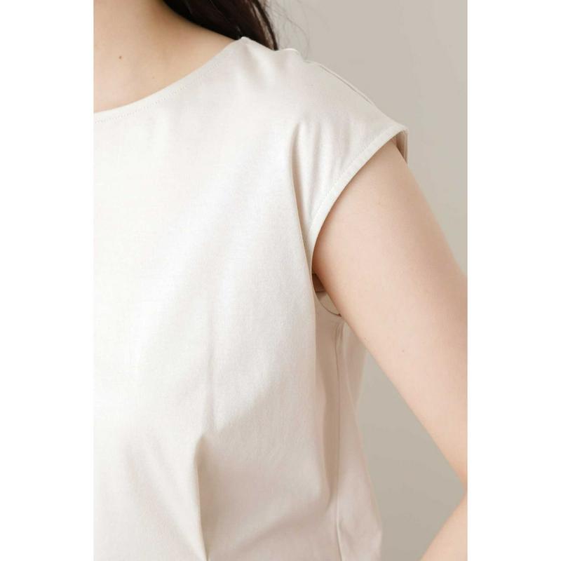 タックシルケットカットソー（NATURAL BEAUTY BASIC／ナチュラルビューティー ベーシック）