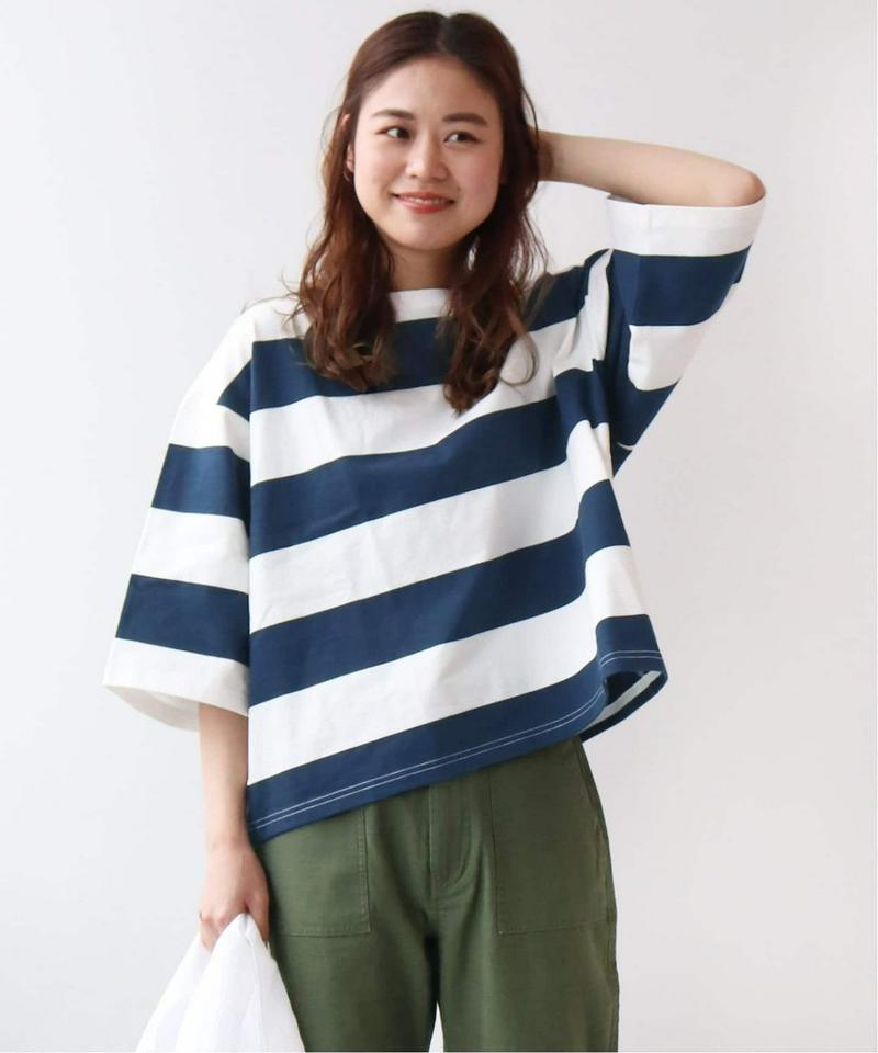 《追加》バスクシャツクルーネックTEE◆（JOURNAL STANDARD relume）