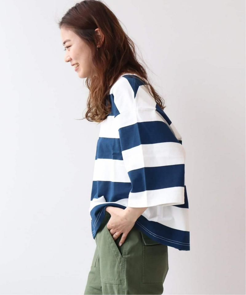 《追加》バスクシャツクルーネックTEE◆（JOURNAL STANDARD relume）