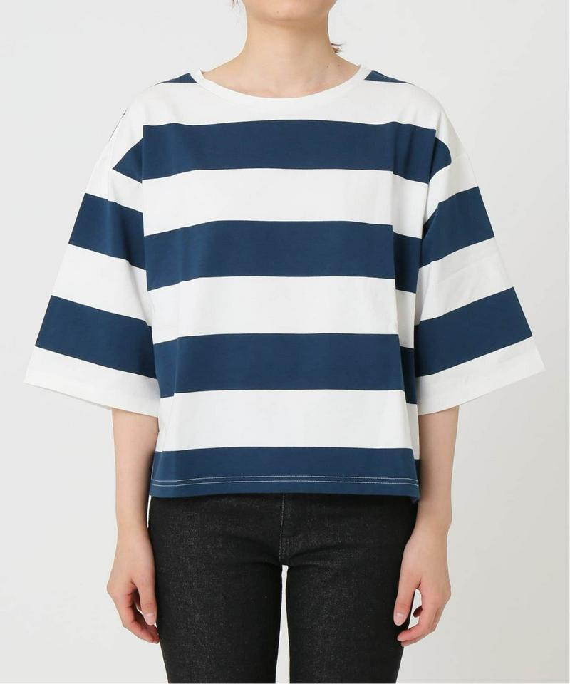 《追加》バスクシャツクルーネックTEE◆（JOURNAL STANDARD relume）