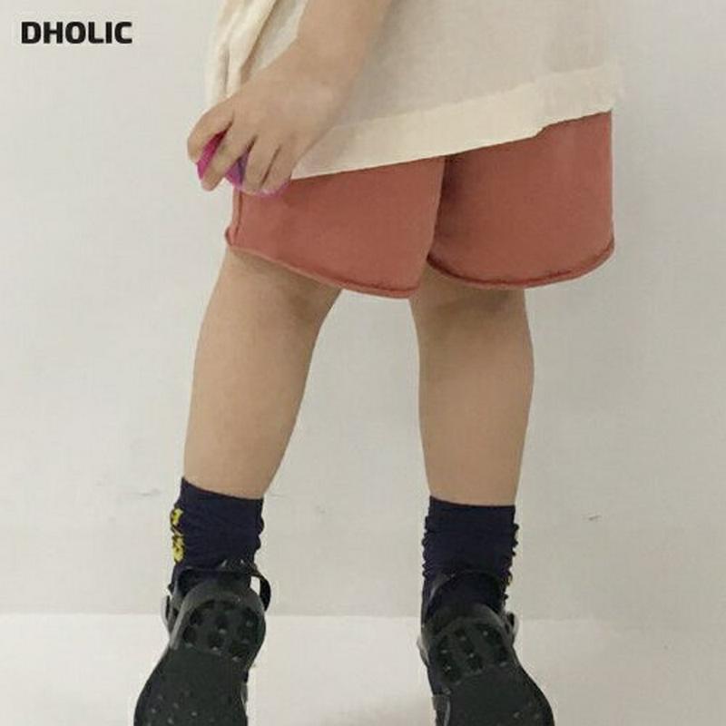 【新作10%OFF】カットヘムストリングパンツ u03642・キッズ 【3~8才】【pt】【韓国 ファッション ボトムス パンツ