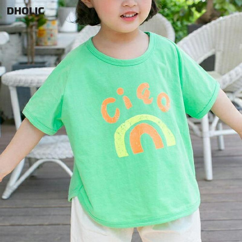 【新作10%OFF】ciao半袖Tシャツ u03511・キッズ 【3~8才】【tops】【韓国 ファッション トップス Tシャツ