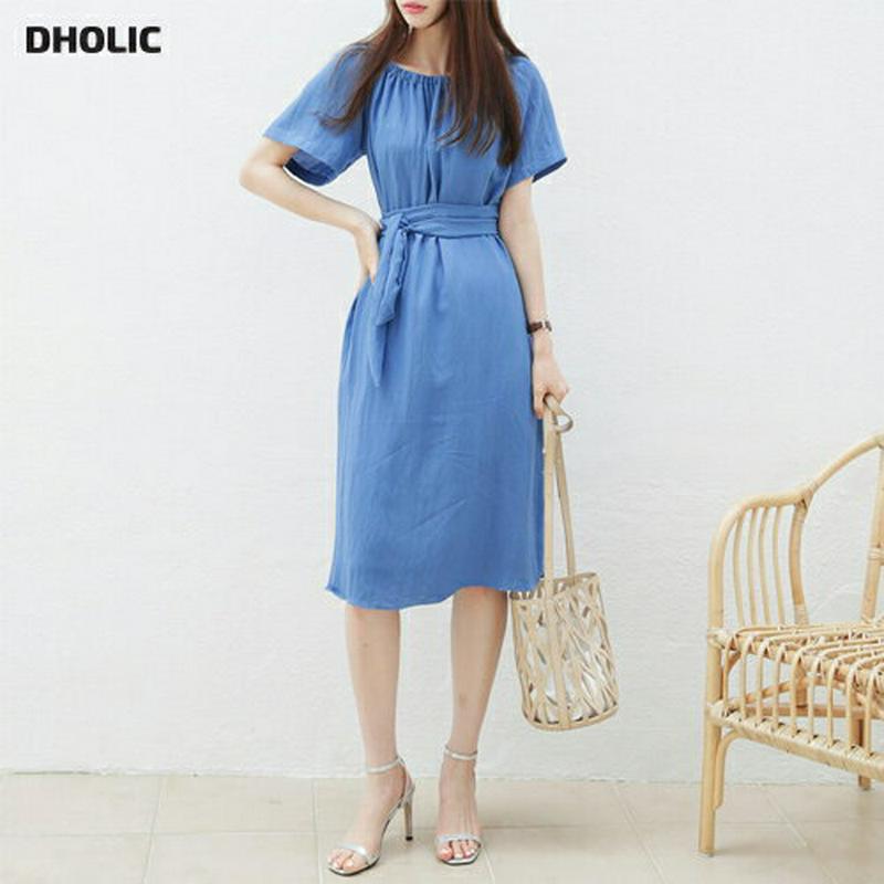 【新作10%OFF】ストラップ付ギャザーワンピース・全3色・b62751 レディース【ops】【韓国 ファッション ワンピース 