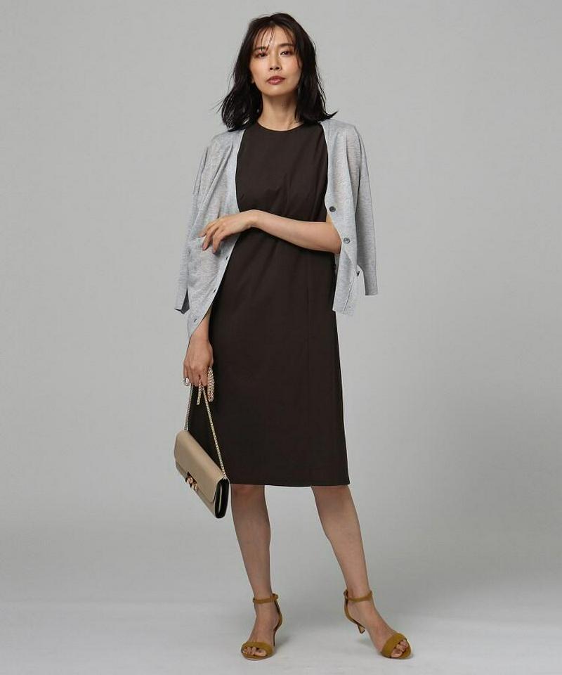 【洗える】コットンジャージワンピース