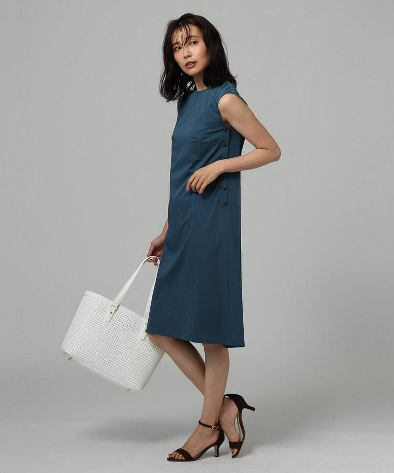 【洗える】コットンジャージワンピース