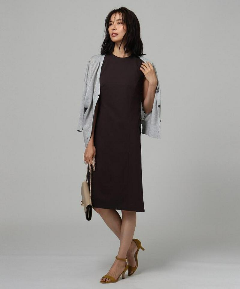 【洗える】コットンジャージワンピース