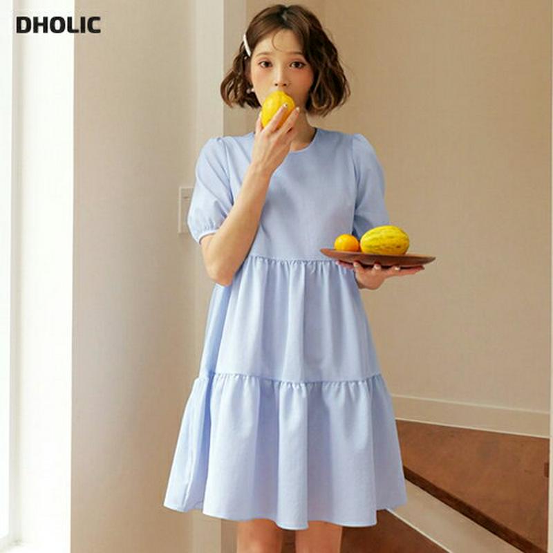 ティアードミニワンピース・全3色・t43945 レディース【ops】【bw】【bw-2020 韓国 ファッション ワンピース ミ