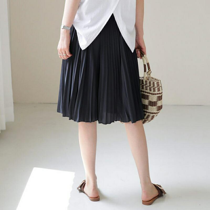 プリーツハーフパンツ・全2色・b62868 レディース【pt】【韓国 ファッション パンツ ハーフパンツ 半ズボン ズボン ボト