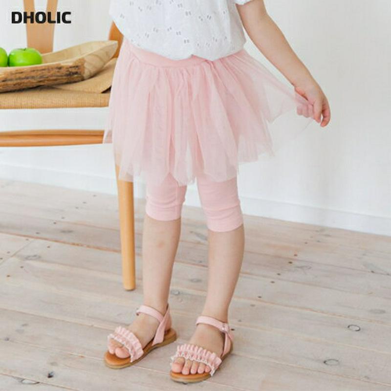 【新作10%OFF】チュールスカートレギンス(ピンク)・p003538 キッズ【3~8才】【pt】【レギンス パンツ ズボン ス