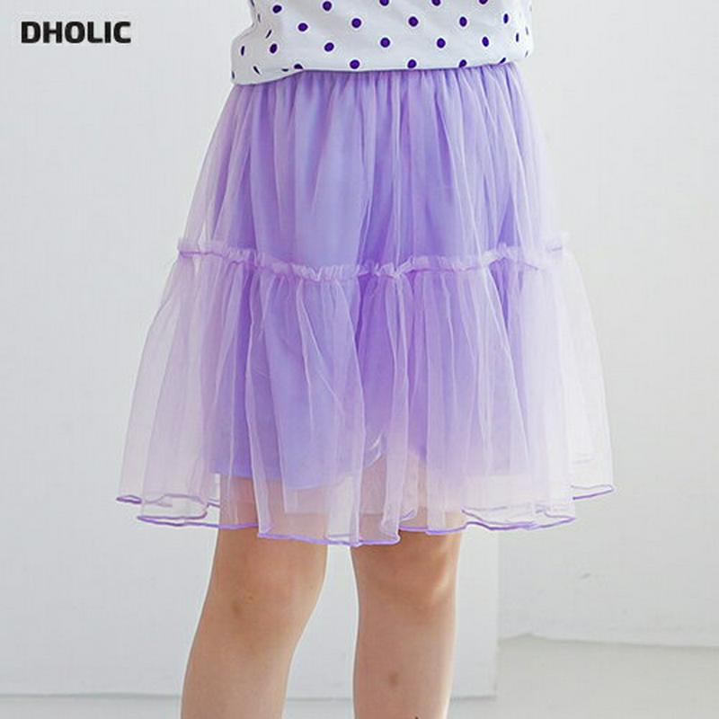 【新作10%OFF】フリルチュールスカート(パープル)・p003695 キッズ【3~8才】【sk】【スカート ミニスカート ミニ