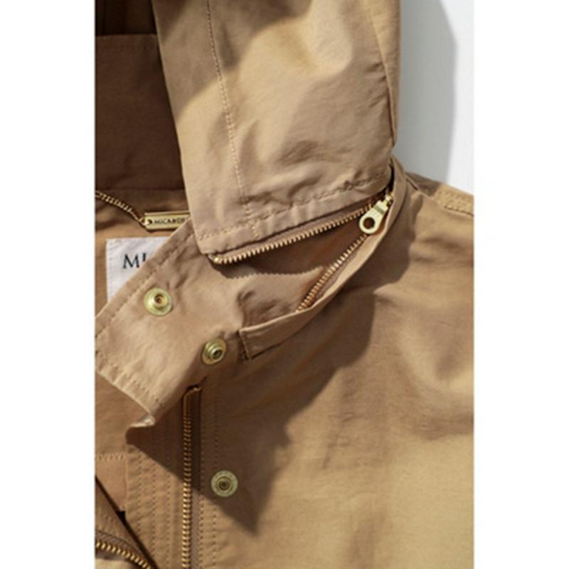 【MICA＆DEALコラボレーション】バックフレアナイロンブルゾン