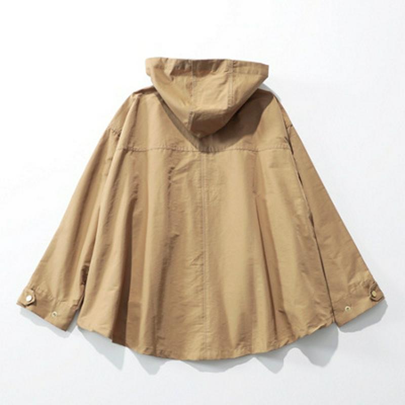 【MICA＆DEALコラボレーション】バックフレアナイロンブルゾン