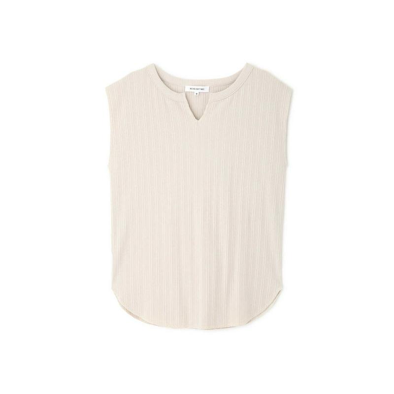 ランダムリブキーネックプルオーバー（NATURAL BEAUTY BASIC／ナチュラルビューティー ベーシック）