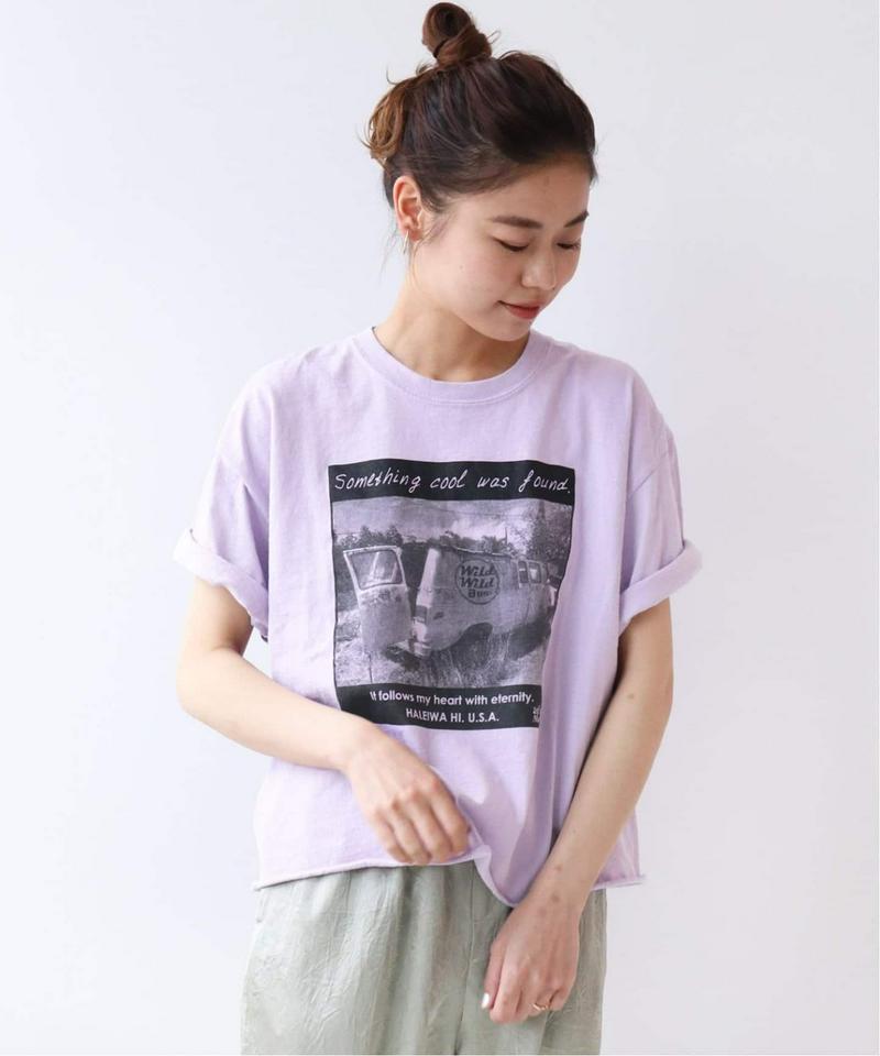 《追加》【THE DAY ON THE BEACH】CUT OFF TEE：Tシャツ◆（JOURNAL STANDARD rel