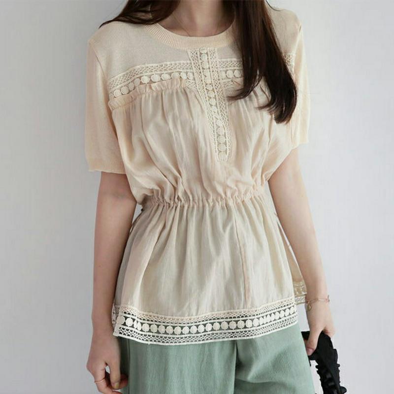 【新作10%OFF】レースラインドロストTシャツ・全3色・b62932 レディース【tops】【韓国 ファッション トップス T