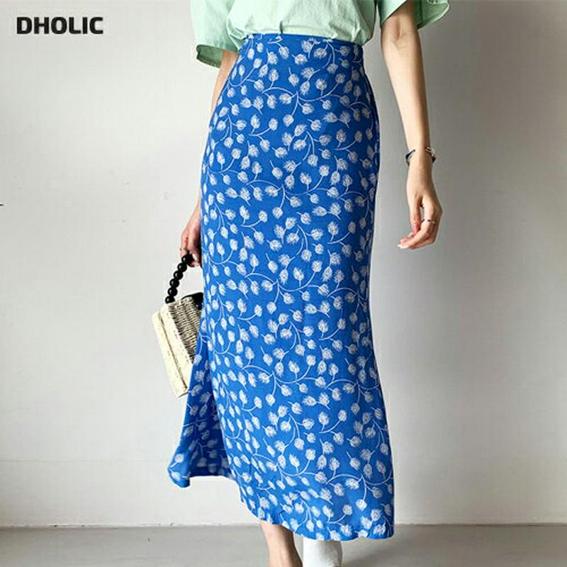 【新作10%OFF】フローラルパターンスカート・全2色・t60208 レディース【sk】【韓国 ファッション スカート ロング 