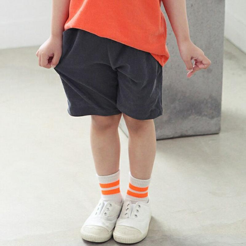 ピグメントコットンパンツ・p004198・キッズ 【3~8才】【pt】【韓国 ファッション ボトムス パンツ ハーフ ショート 半ズボン 短パン ウエストゴム 無地 ルーズ ゆったり 女の子 男の子 コットン100 子供 子供服 小学生 ジュニア 夏】【KIDS】