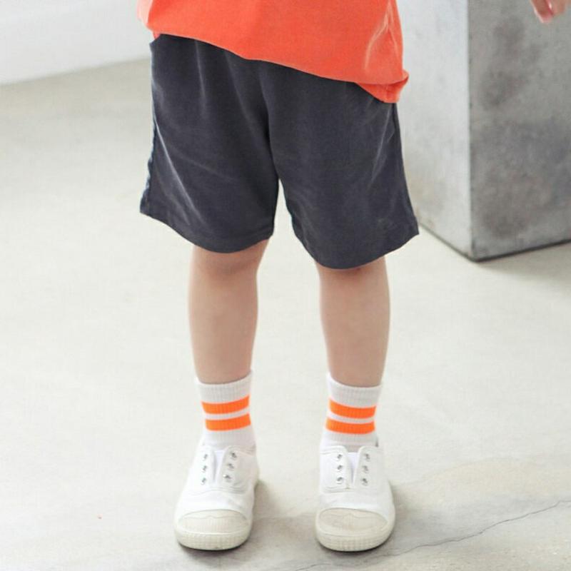 ピグメントコットンパンツ・p004198・キッズ 【3~8才】【pt】【韓国 ファッション ボトムス パンツ ハーフ ショート 半ズボン 短パン ウエストゴム 無地 ルーズ ゆったり 女の子 男の子 コットン100 子供 子供服 小学生 ジュニア 夏】【KIDS】