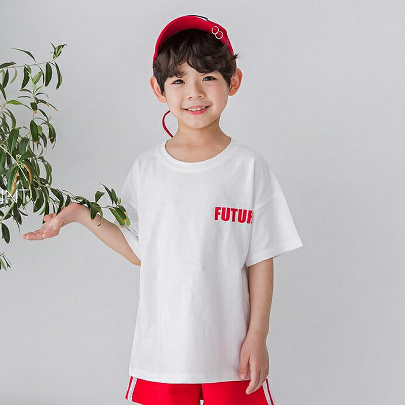 【新作10%OFF】future半袖Tシャツ・u04058・キッズ 【3~8才】【tops】【韓国 ファッション トップス Tシ