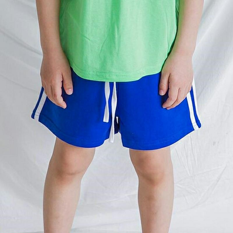 【新作10%OFF】サイドラインハーフパンツ・u04099・キッズ 【3~8才】【pt】【韓国 ファッション ボトムス パンツ 