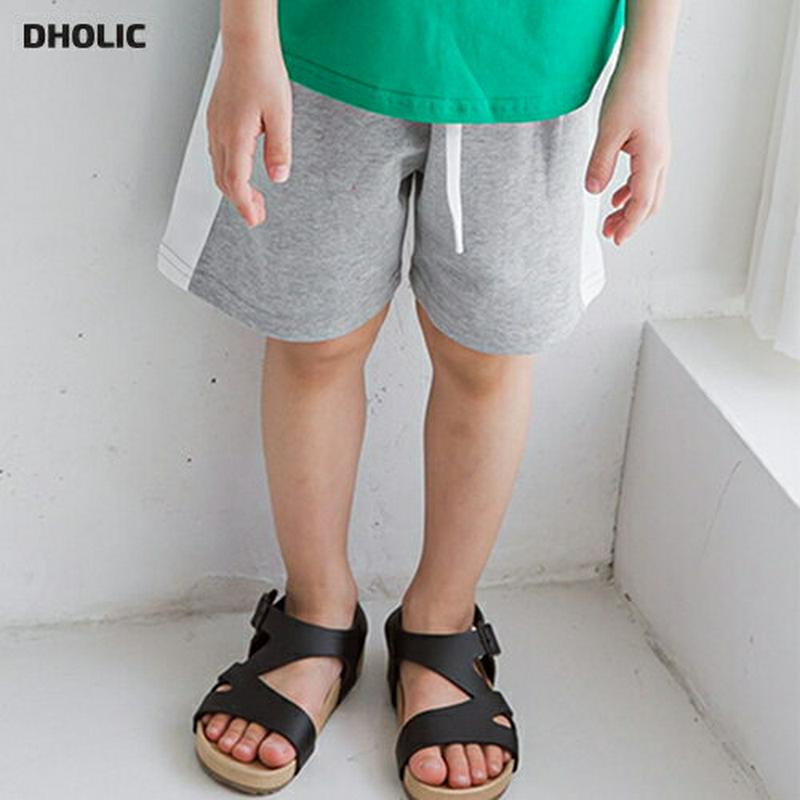【新作10%OFF】サイド配色ショートパンツ・u04057・キッズ 【3~8才】【pt】【韓国 ファッション ボトムス パンツ 