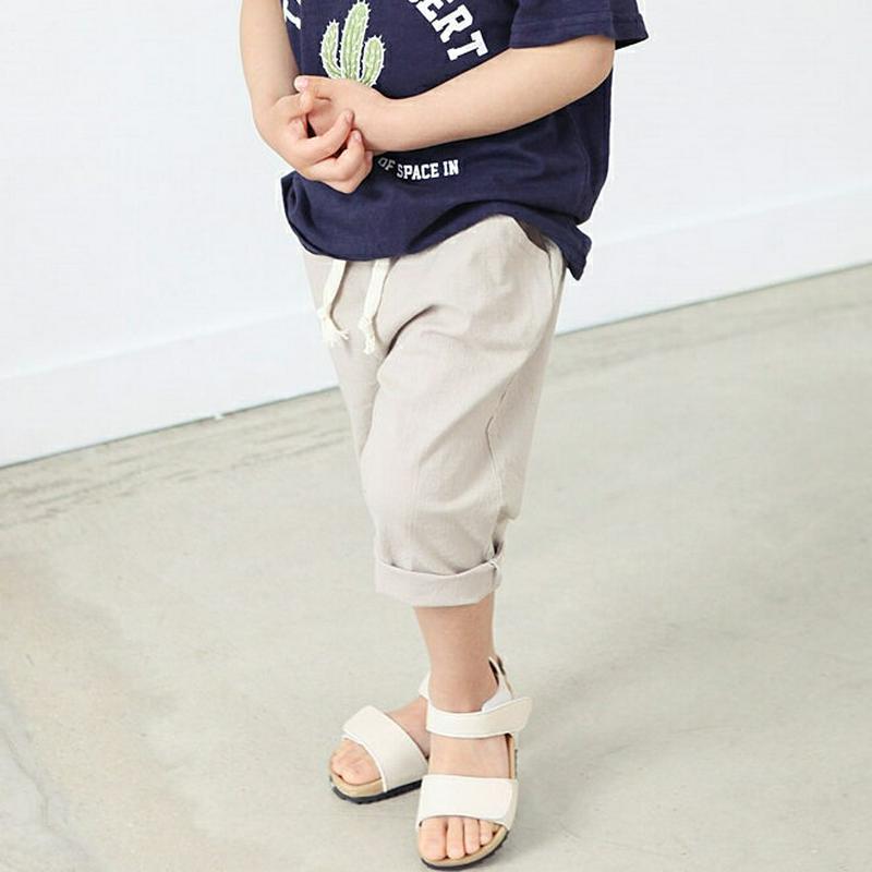 5COLORSクロップドパンツ・p004174・キッズ 【3~8才】【pt】【韓国 ファッション ボトムス パンツ ロング テーパード スラウチ 無地 クロップド 七分丈 スリム 細身 女の子 男の子 子供 子供服 小学生 ジュニア 夏】【KIDS】
