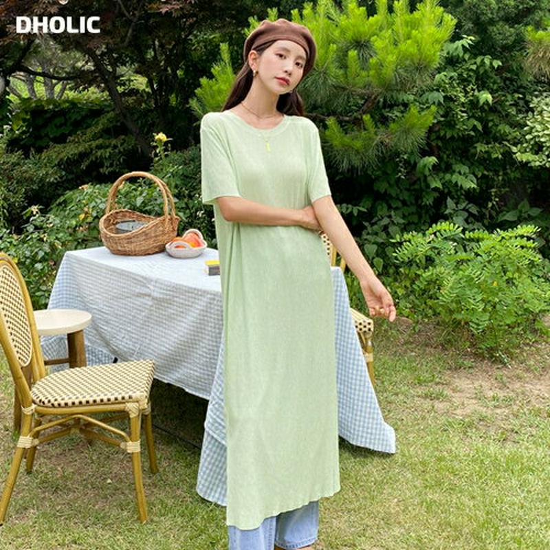 リンクルロングワンピース・全3色・t55997 レディース【ops】【韓国 ファッション ワンピース ロング ロングワンピース 