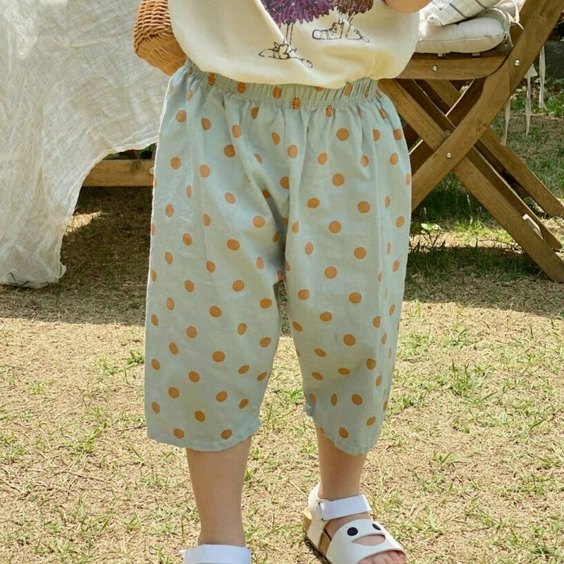 【新作10%OFF】3TYPEパターンクロップドパンツ・u04028 キッズ【3~8才】【pt】【パンツ ズボン クロップド丈 