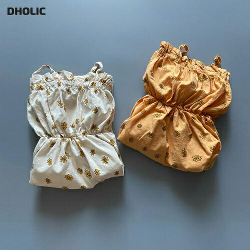 【新作10%OFF】花柄フリルスリーブレスワンピース u03906・キッズ 【3~8才】【ops】【韓国 ファッション ワンピー