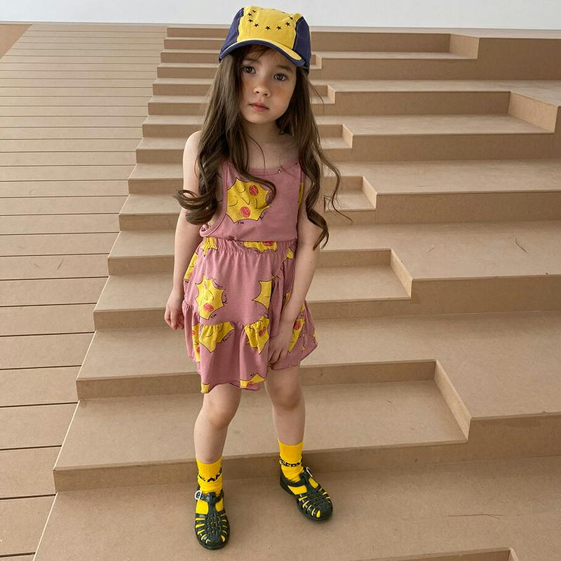 【新作10%OFF】sunnyキャミ&スカートSET u03919・キッズ 【3~8才】【SET】【韓国 ファッション セットア