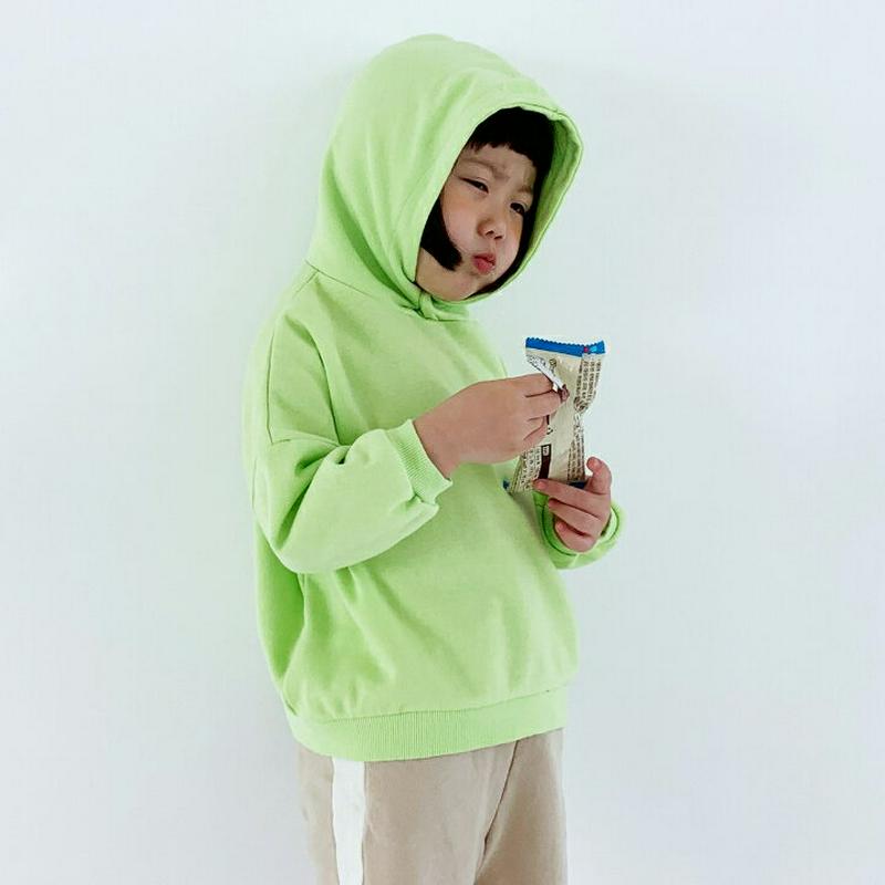 【新作10%OFF】3COLORSフーディ u03826・キッズ 【3~8才】【tops】【韓国 ファッション トップス フーデ