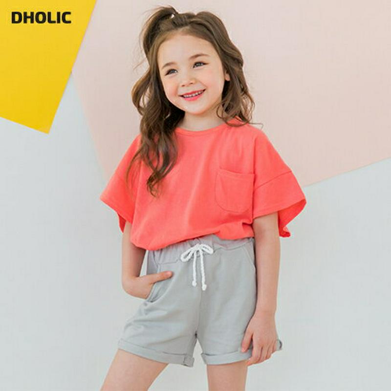 【新作10%OFF】ポケットボクシーTシャツSET(オレンジ)・p003848 キッズ【3~8才】【set】【トップス Tシャツ