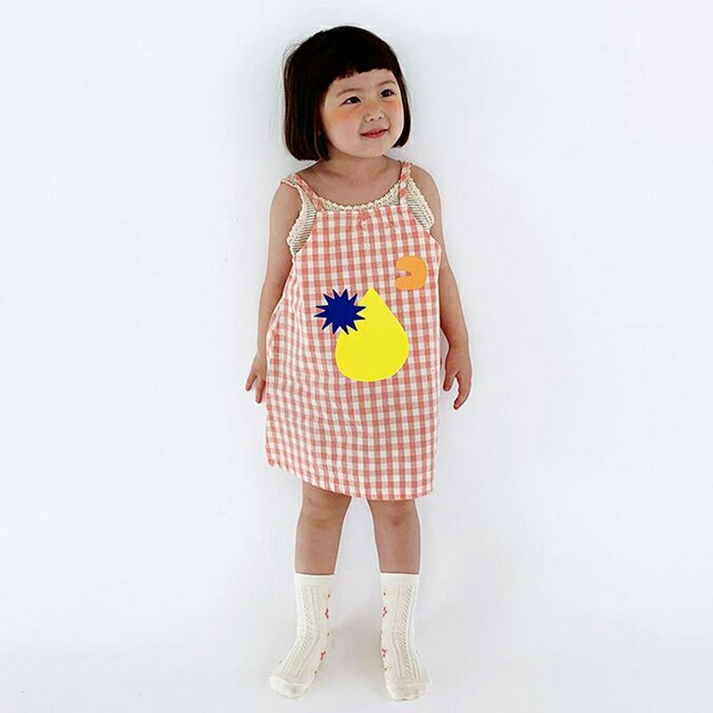 【新作10%OFF】Jellyチェックキャミソールワンピース・u03844 キッズ【3~8才】【ops】【ワンピース ミディ丈 