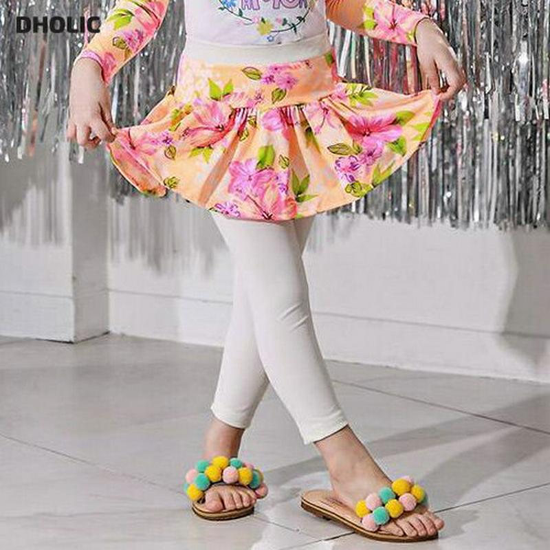 花柄フレアスカートスイムレギンス p003424・キッズ 【3~8才】【bw】【韓国 ファッション 水着 ラッシュガード スイムウェア 水遊び プール 海 日焼け防止 日除け 速乾 単品 スイム ロング パンツ スカート 花柄 子供 子供服 小学生 ジュニア 夏】【KIDS】