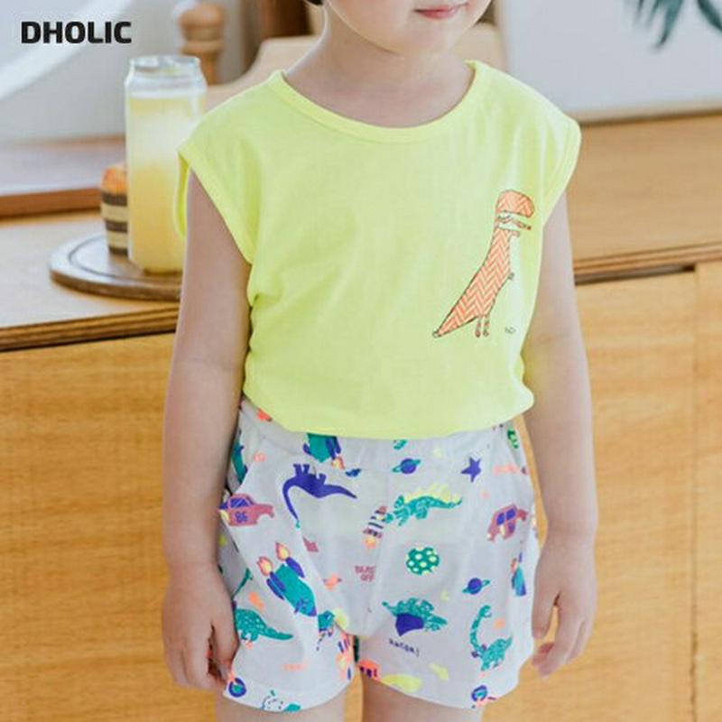 【新作10%OFF】dinosaurプリント上下SET u03804・キッズ 【3~8才】【SET】【韓国 ファッション 上下セ
