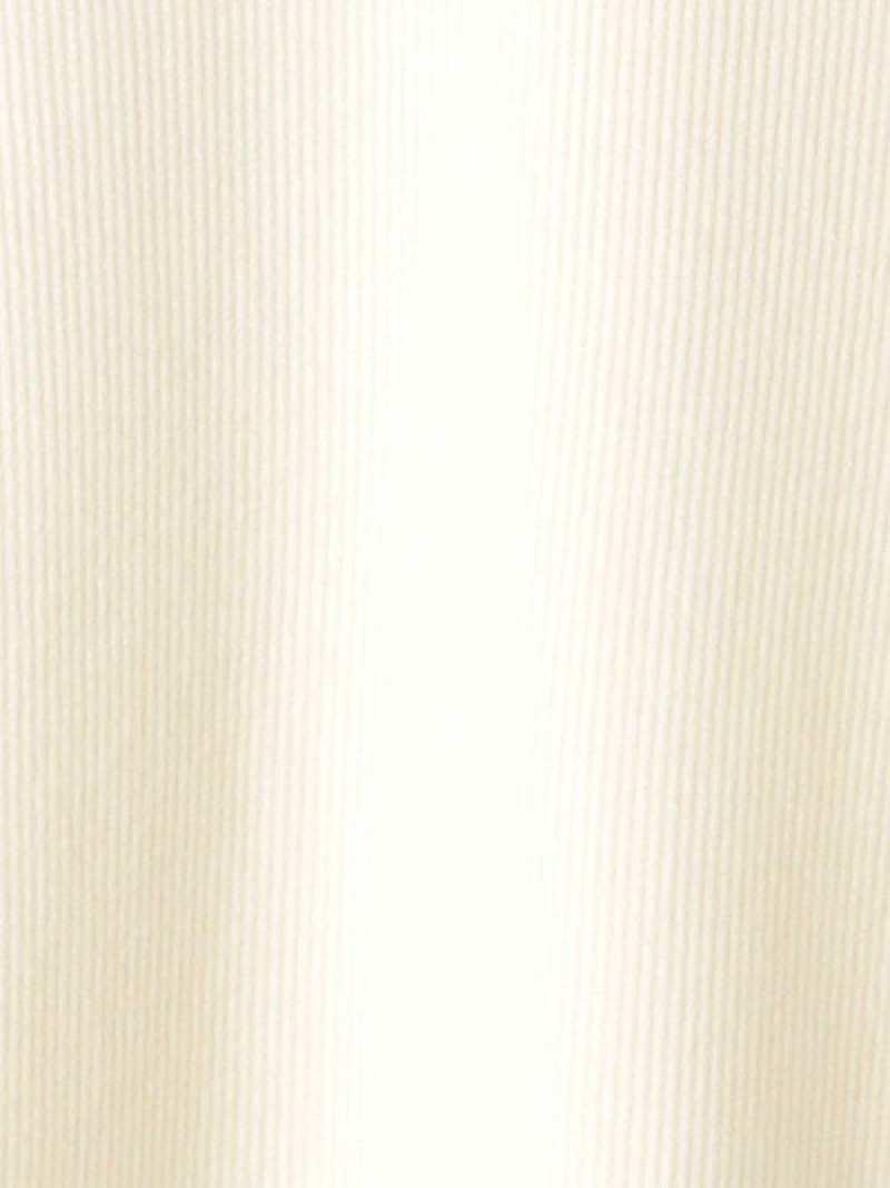 BY リブクルーネックロングスリーブニットプルオーバー -ウォッシャブル-о
