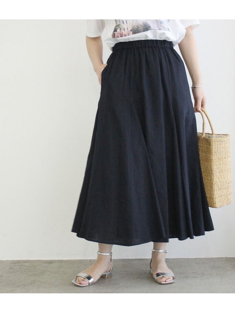 【一部店舗限定】レーヨンリネンマチスカート